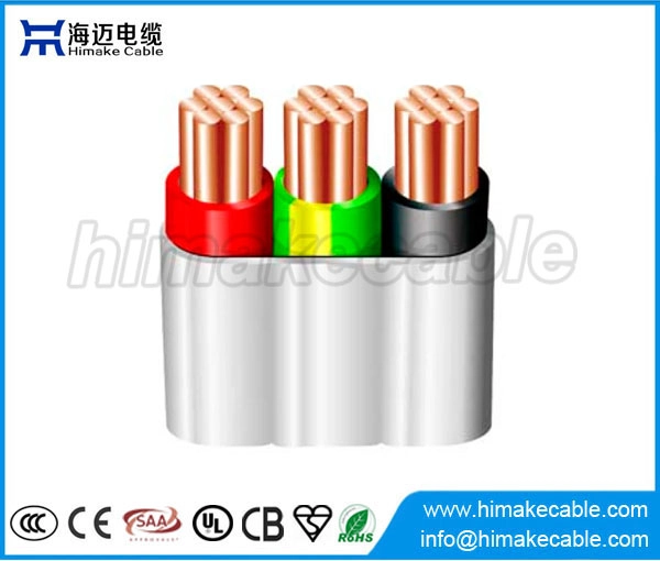 PVC isolado 3 núcleo fabricante de cabo de cabo elétrico China 300 / 500V 450 / 750V