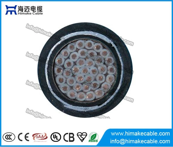 PVC isolou o cabo de controle blindado fita de aço de 450/750V 0.6/1KV