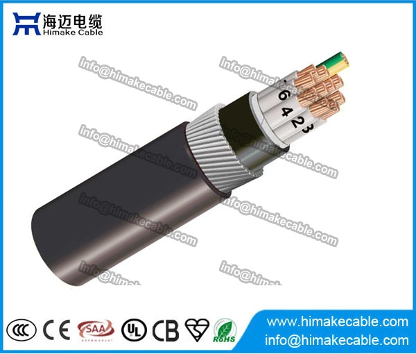 PVC-isolierte Steel Wire Armored Steuerleitung 450/750V 0,6/1KV