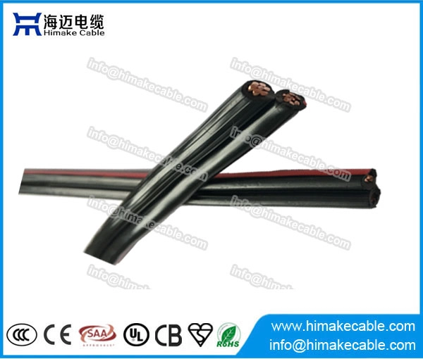 الجوي PVC كبل "متوازي راحي الشكل 8 كبل" 0.6/1KV