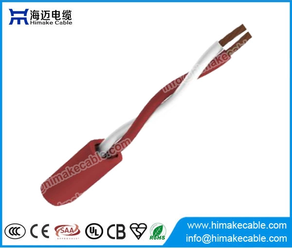SAA certificated red flat TPS cable for fire alarm 250/250V