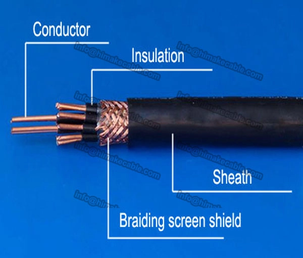 Geschirmte LSZH isoliert Steuerung Kabel 450/750V 0,6/1KV