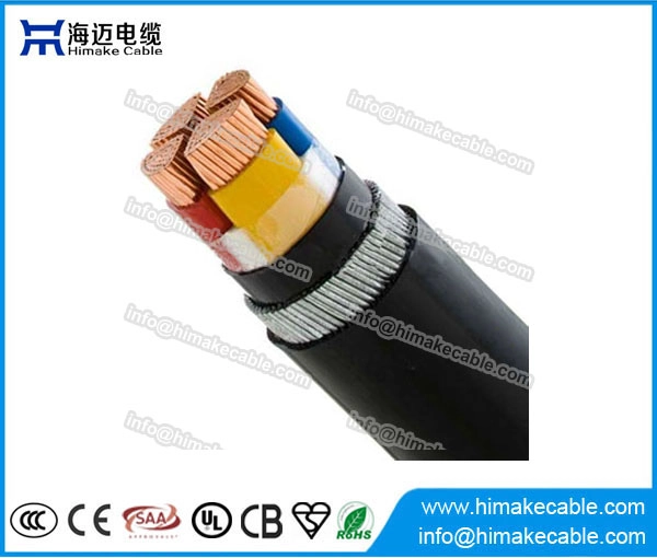 Steel wire armored XLPE insulated Power Cable 0.6/1KV