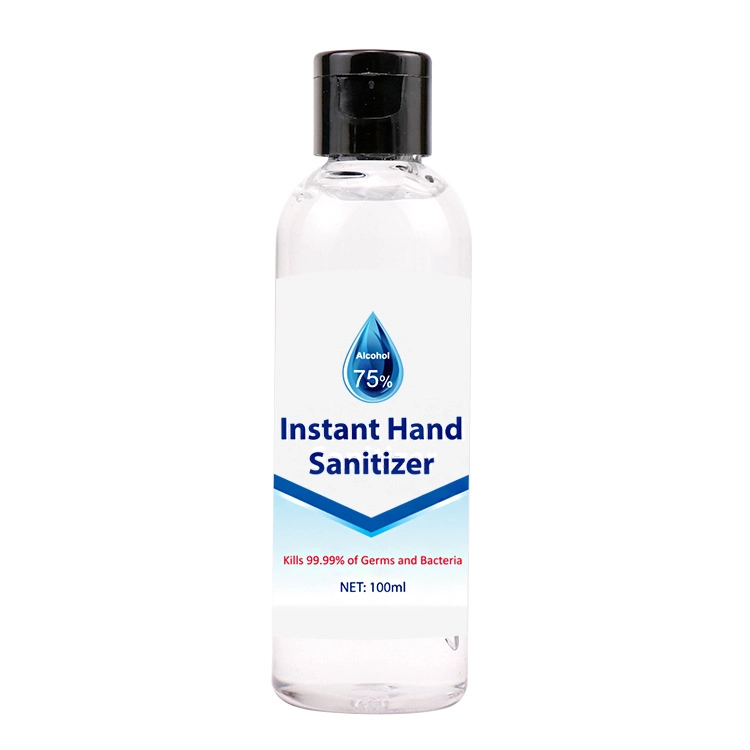 100ml 75% Alcohol Gel Hand Sanitizer Alcohol Hand Sanitizer Gel Antibacterial CE