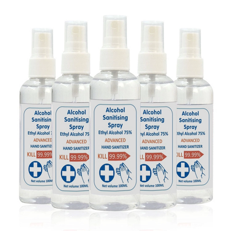 100ml Wash Disinfectant 75% Alcohol Gel Hand Sanitizer Gel Antibacterial Alcohol Hand Sanitizer Gel