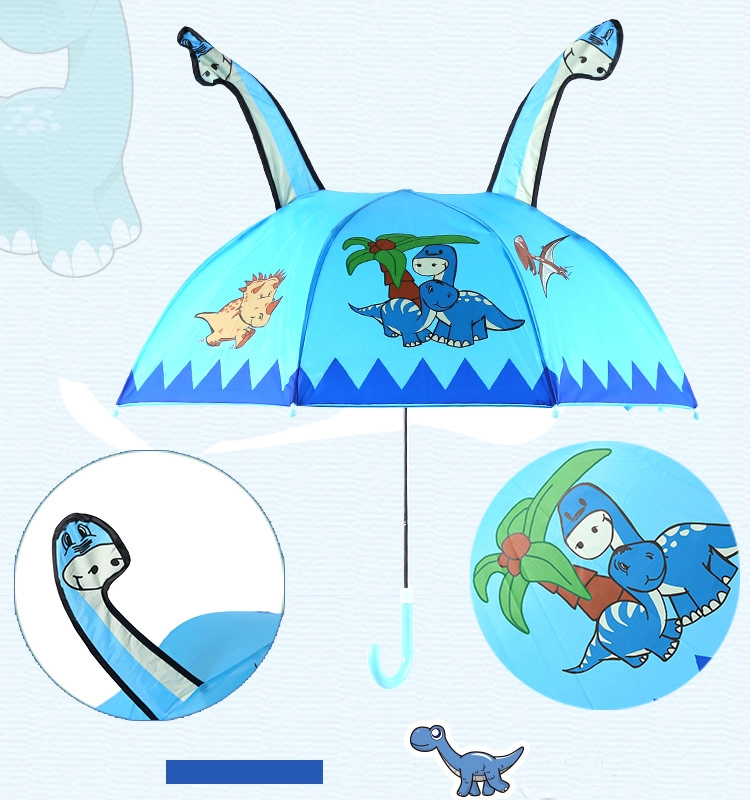 2022 Cute Cartoon Umbrella Children Creative 3D Model Ear Kids Umbrella