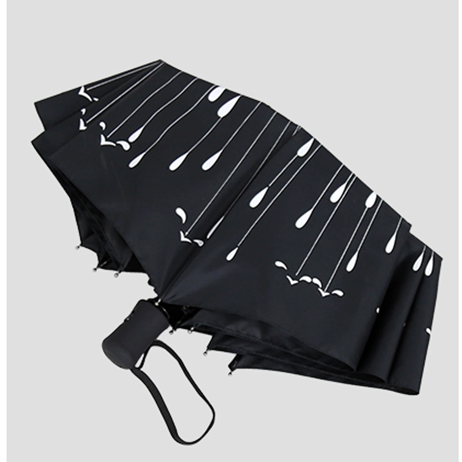 23inch*8k Full Open Style Colorful Silk Printed On All Panels Compact Fold Umbrella