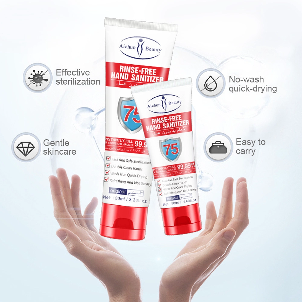 50ml Hand Sanitizer Wash Disinfectant Gel Antibacterial Alcohol Hand Sanitizer Gel 75% Alcohol Gel