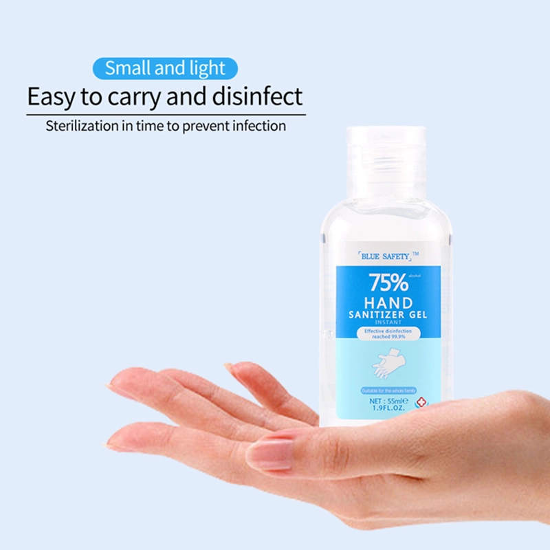 55ml Wash Disinfectant alcohol Hand Sanitizer 75% Alcohol Gel Hand Sanitizer Gel Antibacterial Gel OEM