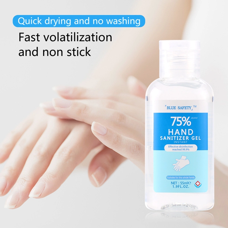 55ml Wash Disinfectant alcohol Hand Sanitizer 75% Alcohol Gel Hand Sanitizer Gel Antibacterial Gel
