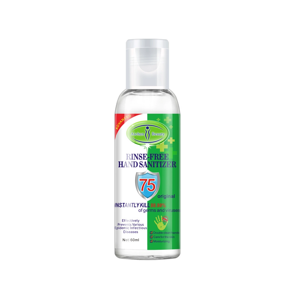 60ml Hand Sanitizer Wash Disinfectant 75% Alcohol Gel Gel Antibacterial Alcohol Hand Sanitizer Gel