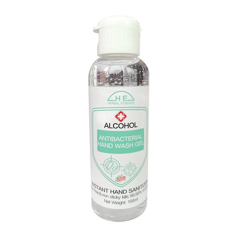 75% Alcohol Gel Hand Sanitizer Gel Antibacterial Alcohol Hand Sanitizer Gel 100ml Wash Disinfectant CE