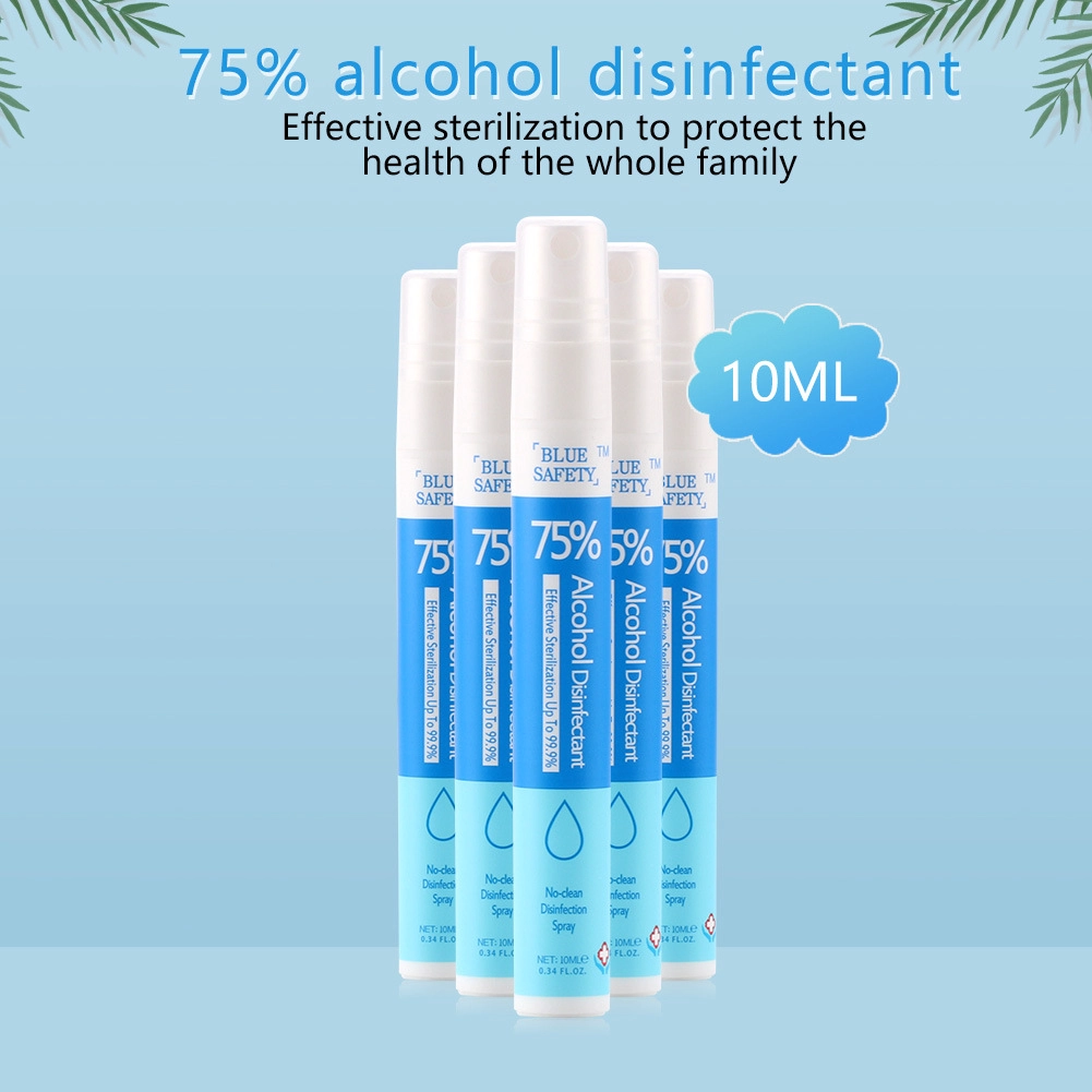 75% Alcohol Gel Hand Sanitizer Gel Antibacterial Alcohol Hand Sanitizer Gel 10ml Wash Disinfectant OEM