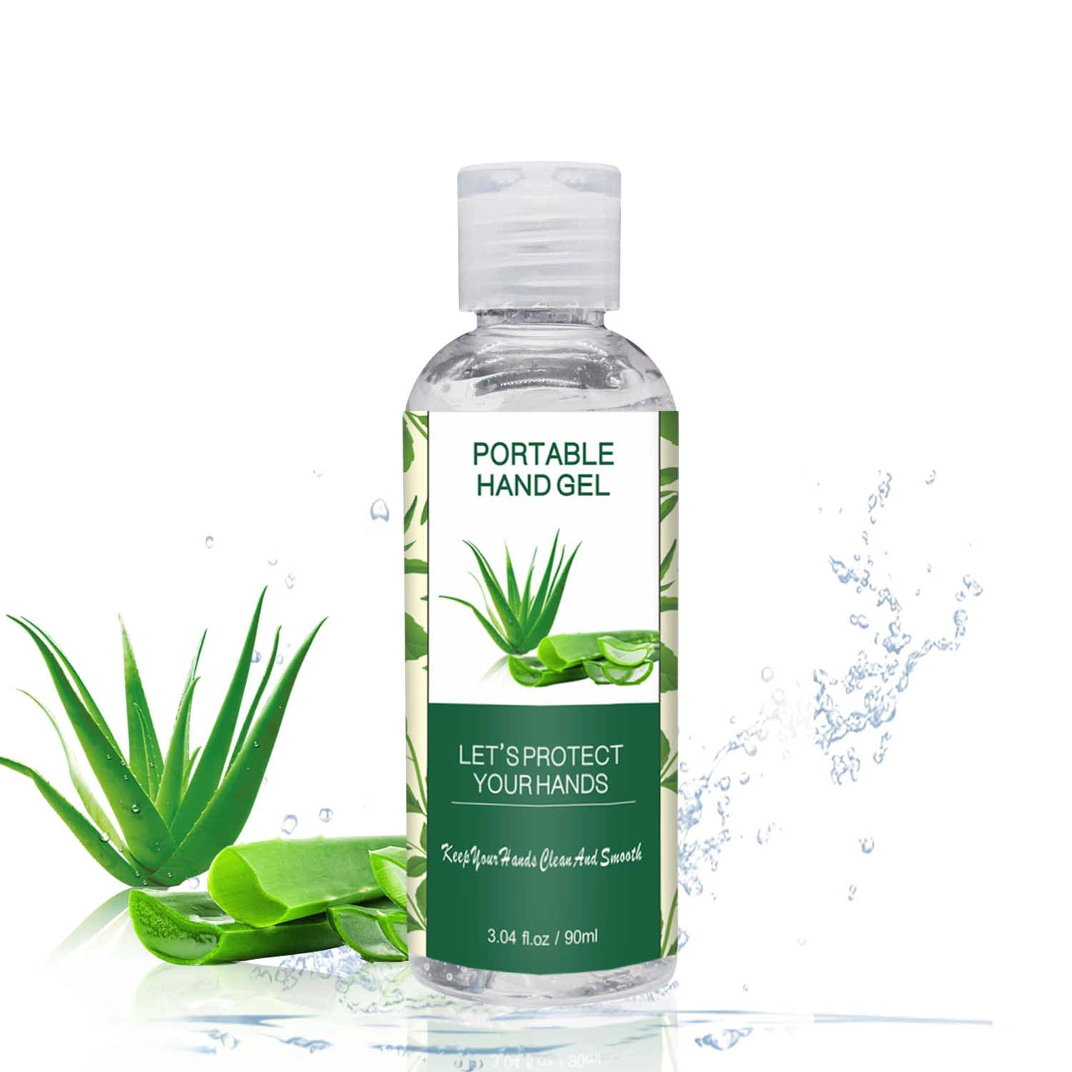 75% Alcohol Gel Hand Sanitizer Gel Antibacterial Alcohol Hand Sanitizer Gel 90ml Wash Disinfectant