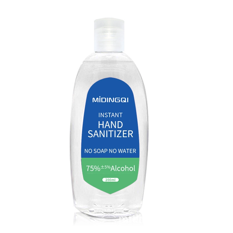 75% Alcohol Gel Hand Sanitizer Gel Antibacterial Alcohol Hand Sanitizer Gel Wash Disinfectant factory OEM design 200ml