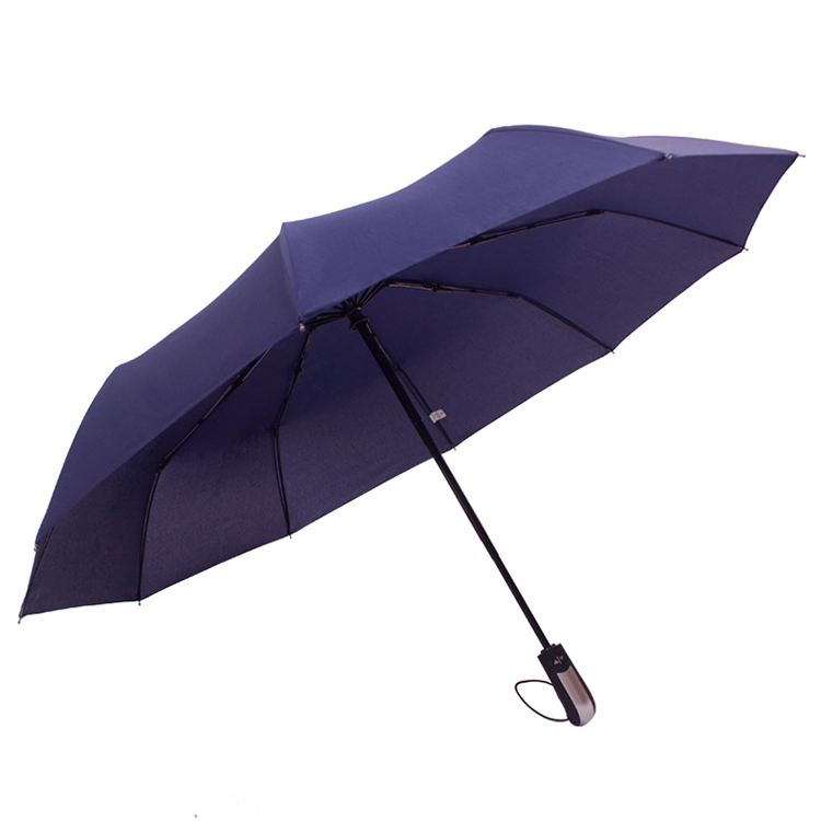 자동 열리고 닫힌 남자 섬유 유리 프레임 windproof 선물 우산