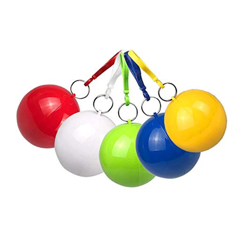 Convenient disposable emergency raincoats portable hook poncho ball for outdoor activities
