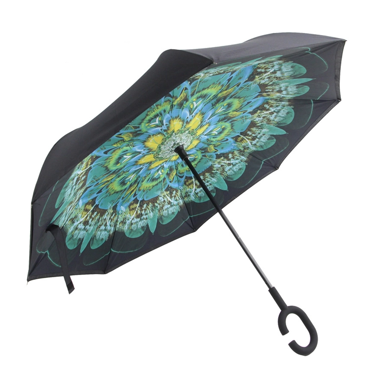 Customized Design Inside Inverted umbrella