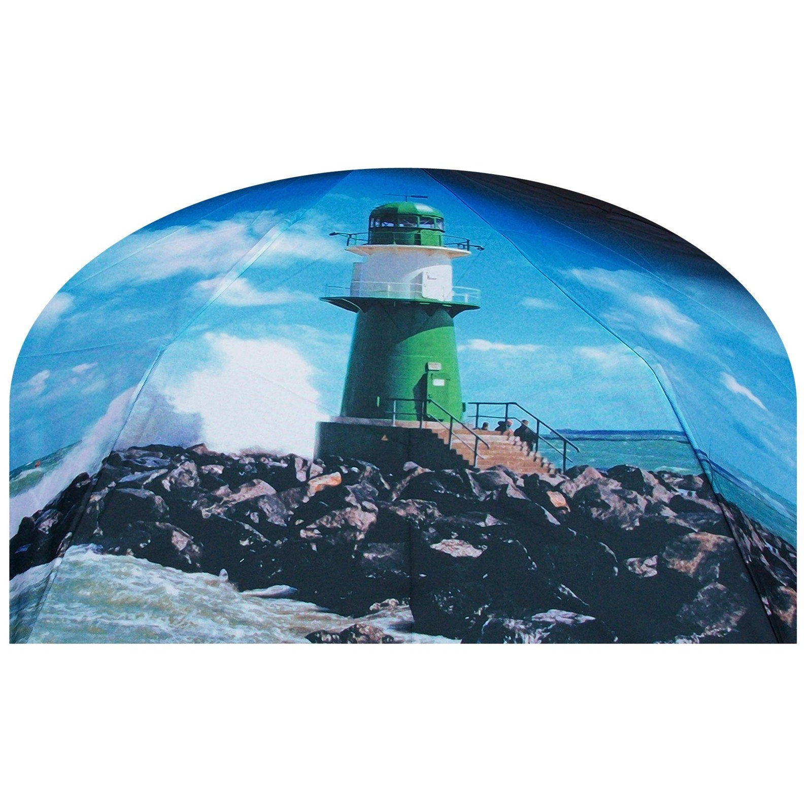 Digital Print Umbrella ขนาด 21 นิ้ว * 8k Light House Mini Print