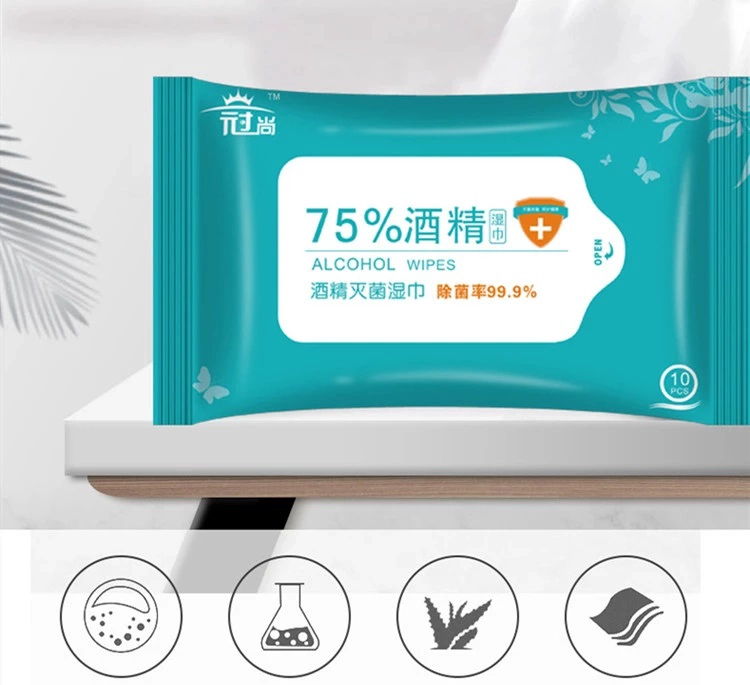 Disinfection Alcoholic Wet Wipes With Low Price
