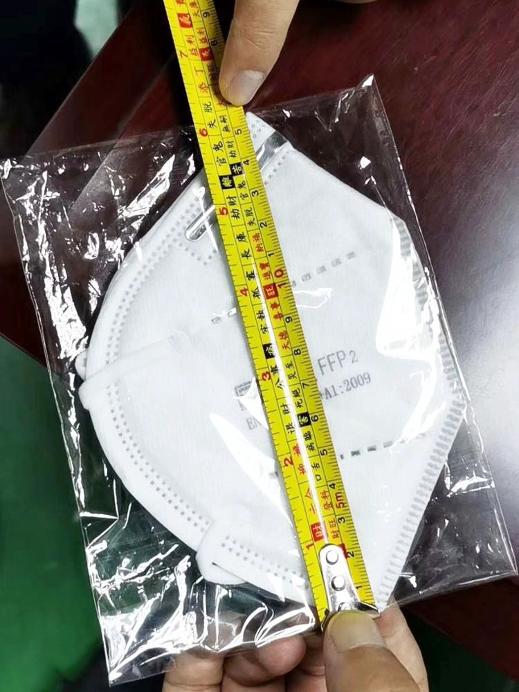 يمكن التخلص منها Fpp3 Ce Fda الأذن المعتمدة 3D المضادة للبكتيريا غطاء الوجه قناع Kn95