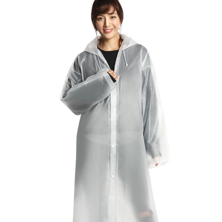 EVA fashionable environmental protection raincoat non-disposable raincoat travel outdoor lightweight raincoat raincoat wholesale