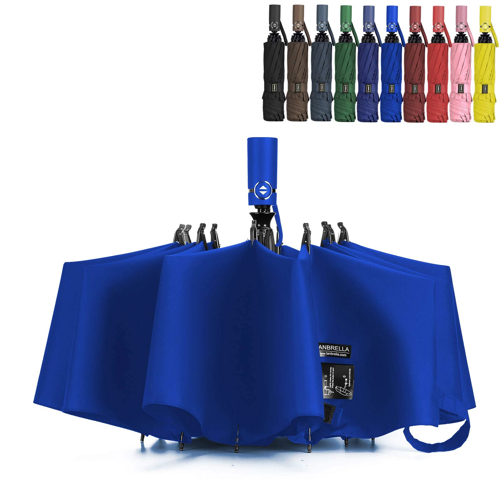 Fully Auto Open and Close Windproof umbrella