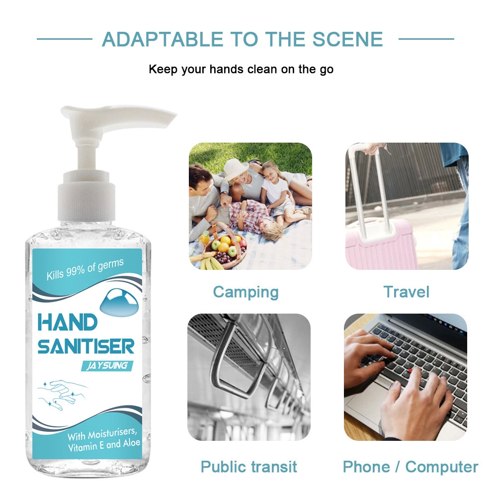 Hand Sanitizer Wash Disinfectant 75% Alcohol Gel Gel Antibacterial Alcohol Hand Sanitizer Gel 60ml