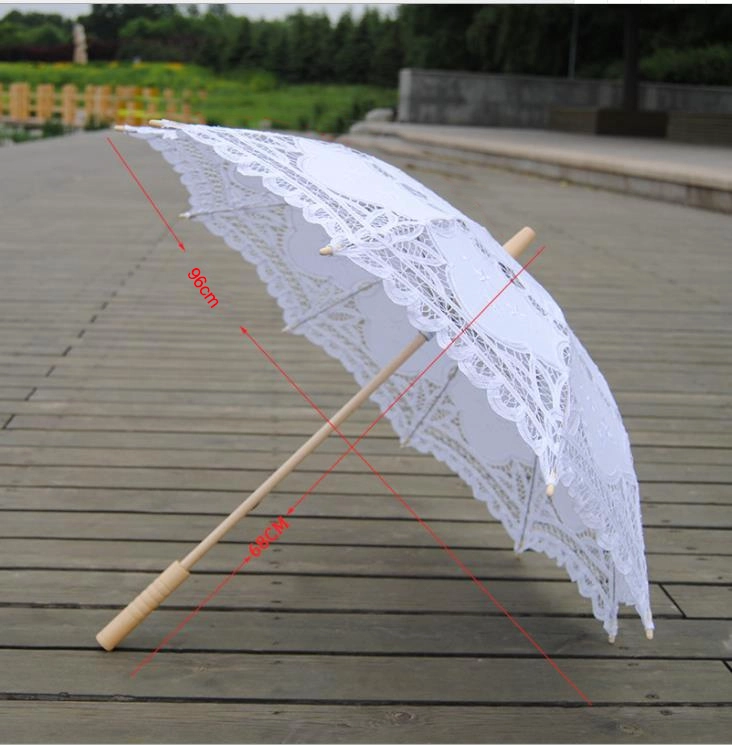 Handmade Lace Embroidery Umbrellas
