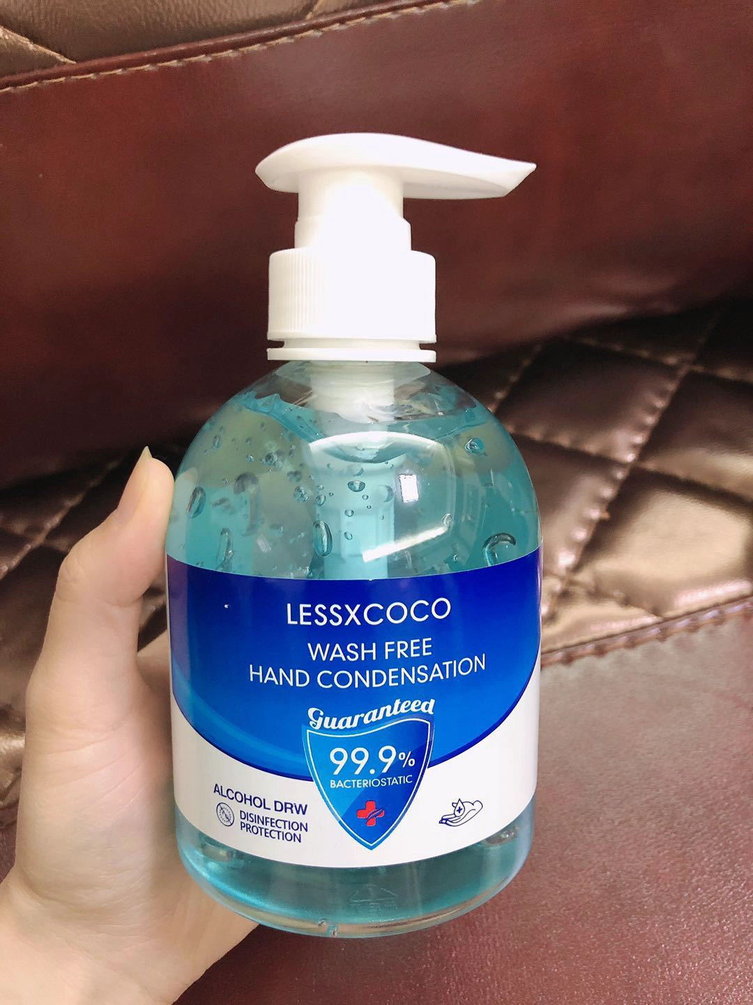 High quality hand Sanitizer Gel Antibacterial Alcohol Hand Sanitizer Gel Wash Disinfectant 75% Alcohol Gel 500ml factory