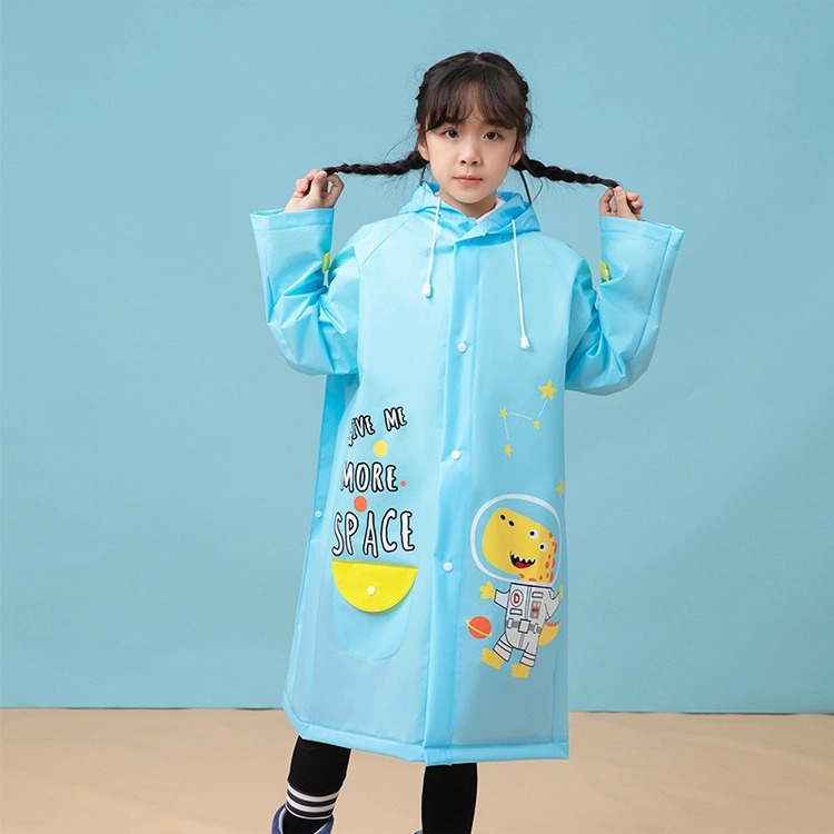 Kids Rain Jacket Thick Poncho Waterproof for Kids