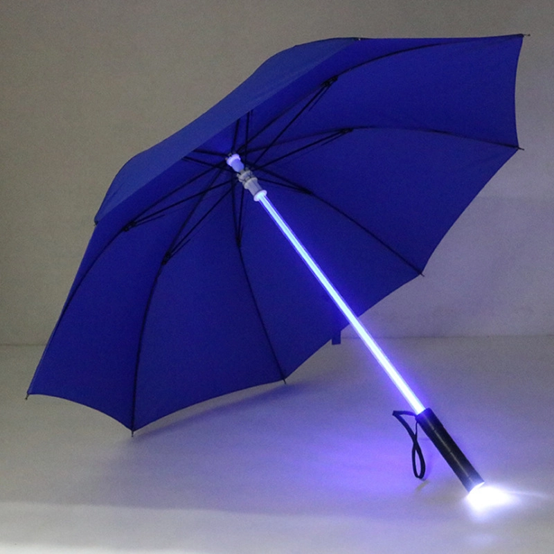 LED Umbrella with Light Torch