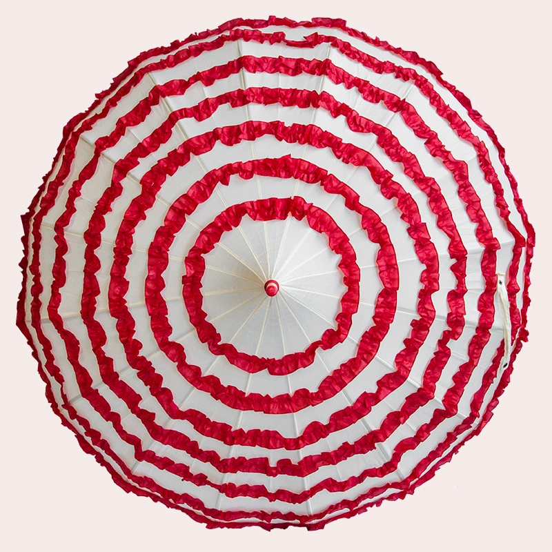 Lace Wedding Pagoda Shaped Umbrella for Wedding