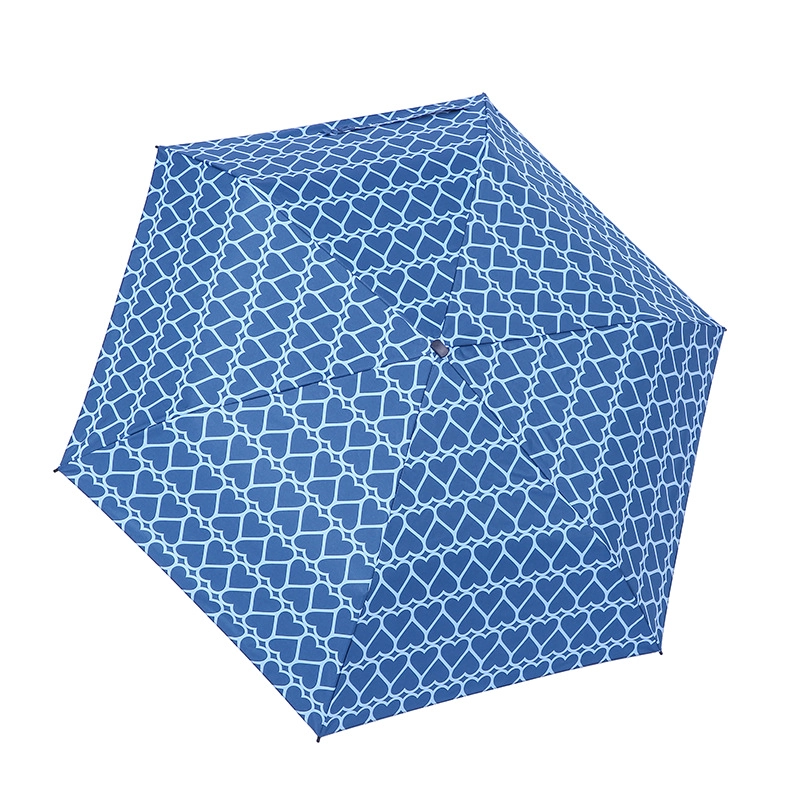 Lotus New Design Carry Bag Black Coating Clear Folding Umbrella in Rainy and Sunny Day