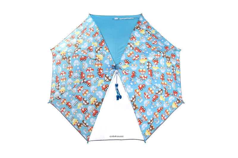 Lotus Nordic Style Cute Owl Cartoon Reflective Sunshade Automatic Children's Umbrella in Rainy Day