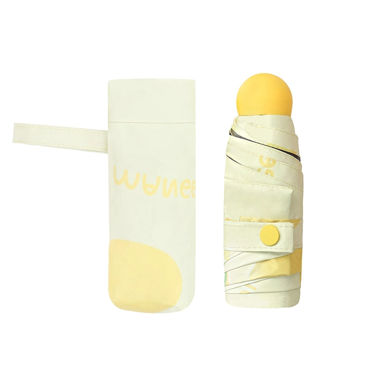 Mini Capsule Shaped 5 Folding umbrella