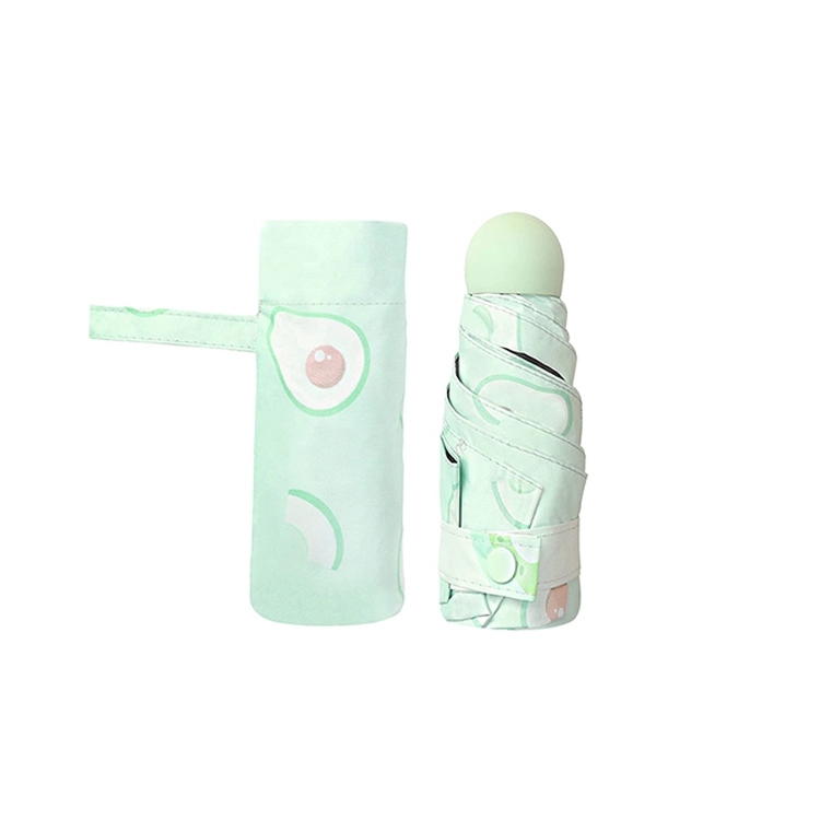 Mini Capsule Shaped 5 Folding umbrella