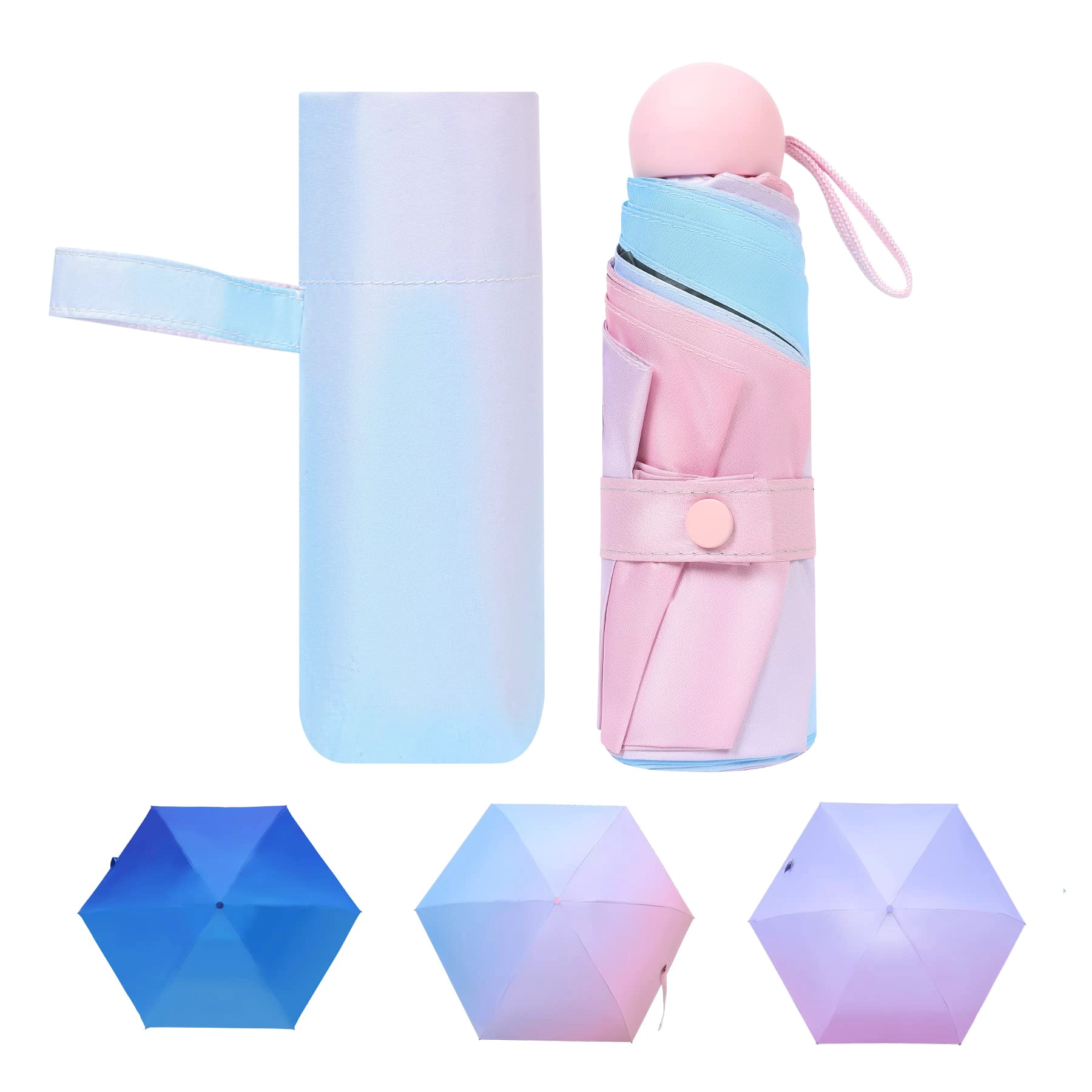 Mini Capsule Shaped 5 Folding umbrella
