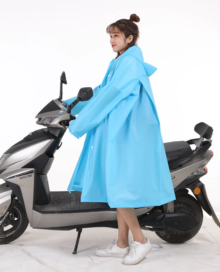 户外女式防水雨衣轻便可收纳雨衣雨披连帽可折叠雨衣摩托车防水