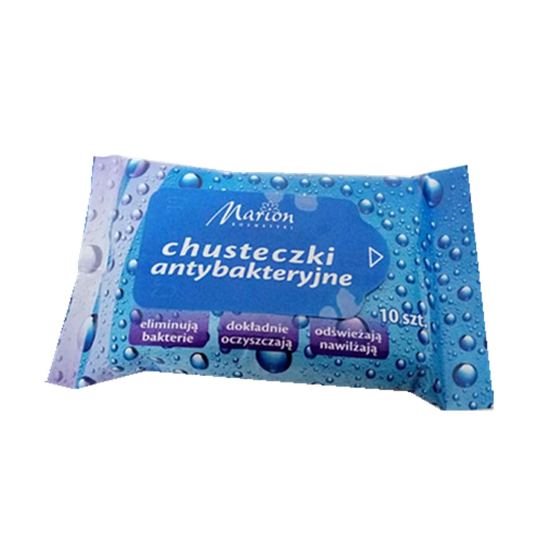 Portable Disinfectant Adult Wet Wipes Dispenser Individually Wrapped Wet Wipes Anti-bacterial