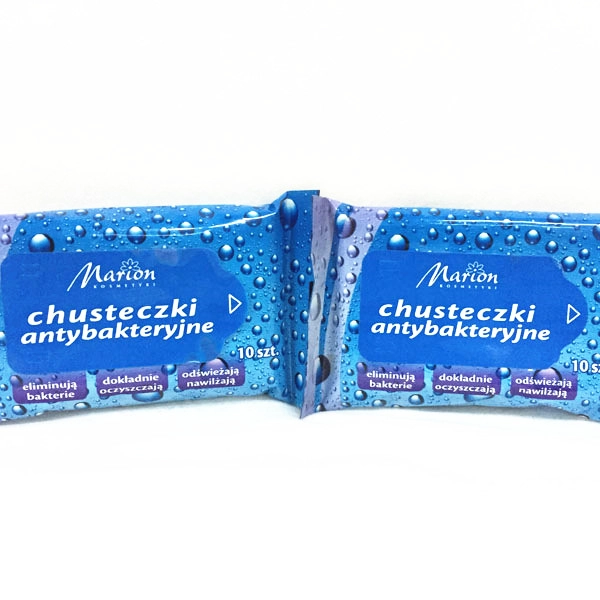 Portable Disinfectant Adult Wet Wipes Dispenser Individually Wrapped Wet Wipes Anti-bacterial