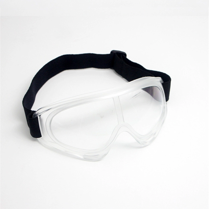 Protective safety goggles wide-vision lightweight eyewear clear lens quality medical goggles made in china