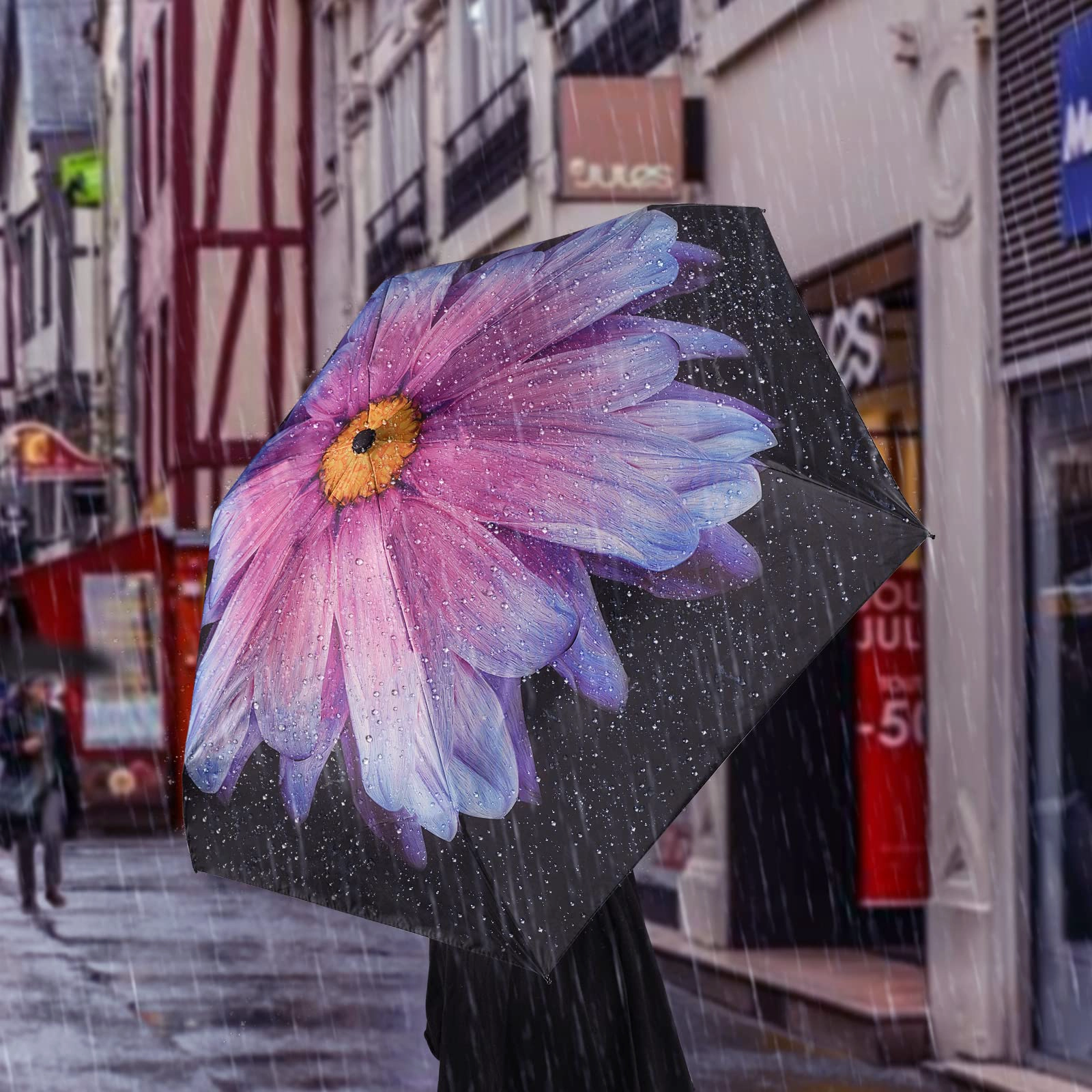 Reinforced Fiberglass Ribs Umbrella