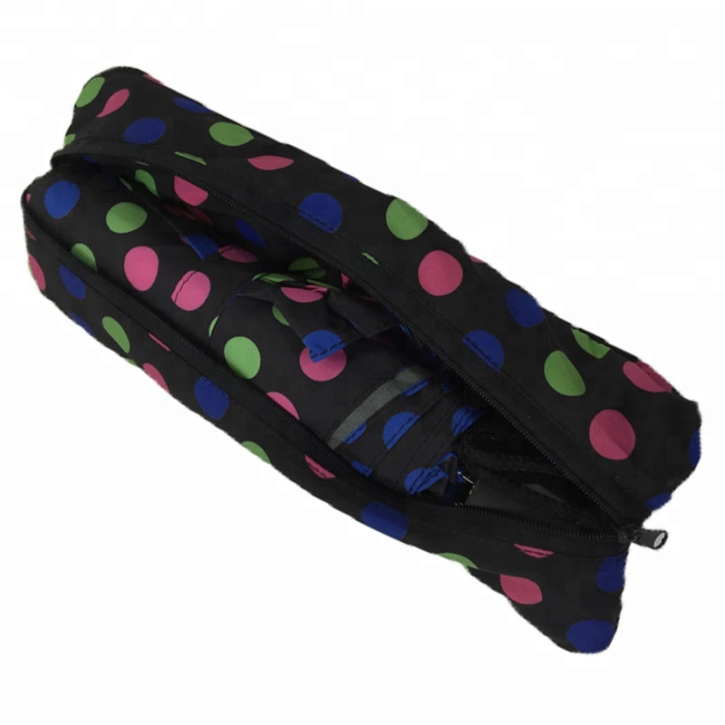 Bolsa de compras Puntos Imprimir Fold Umbrella For Lady