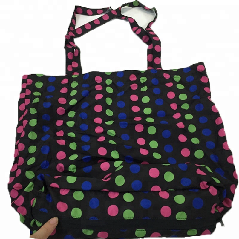 Bolsa de compras Puntos Imprimir Fold Umbrella For Lady
