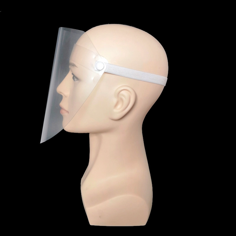 Viseras de máscara de careta completa PET transparente