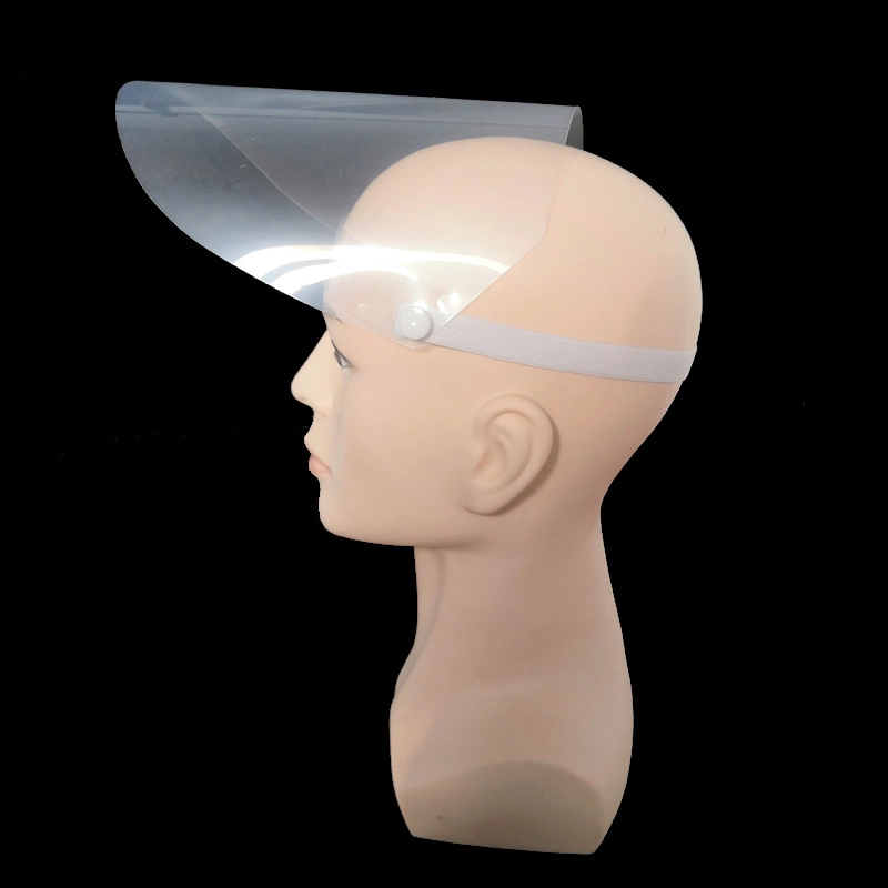 Viseras de máscara de careta completa PET transparente