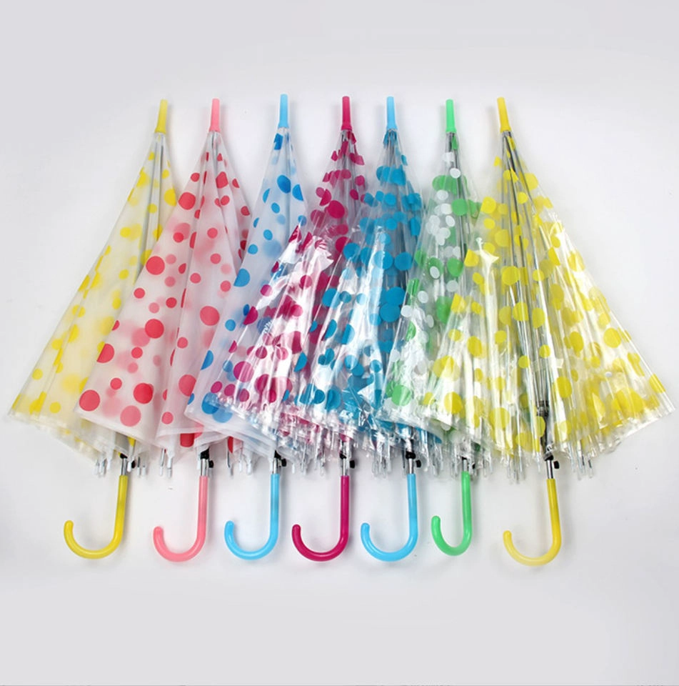 Transparent Umbrella with Printing for Promotion