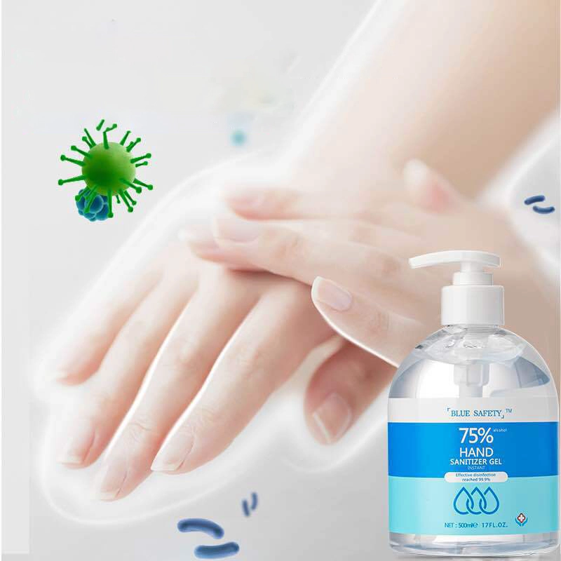 Wash Disinfectant 75% Alcohol Gel Hand Sanitizer Gel Antibacterial Alcohol Hand Sanitizer Gel 500ml
