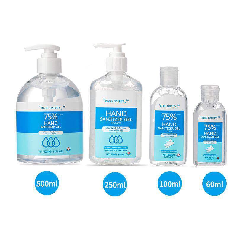 Wash Disinfectant 75% Alcohol Gel Hand Sanitizer Gel Antibacterial Alcohol Hand Sanitizer Gel 500ml